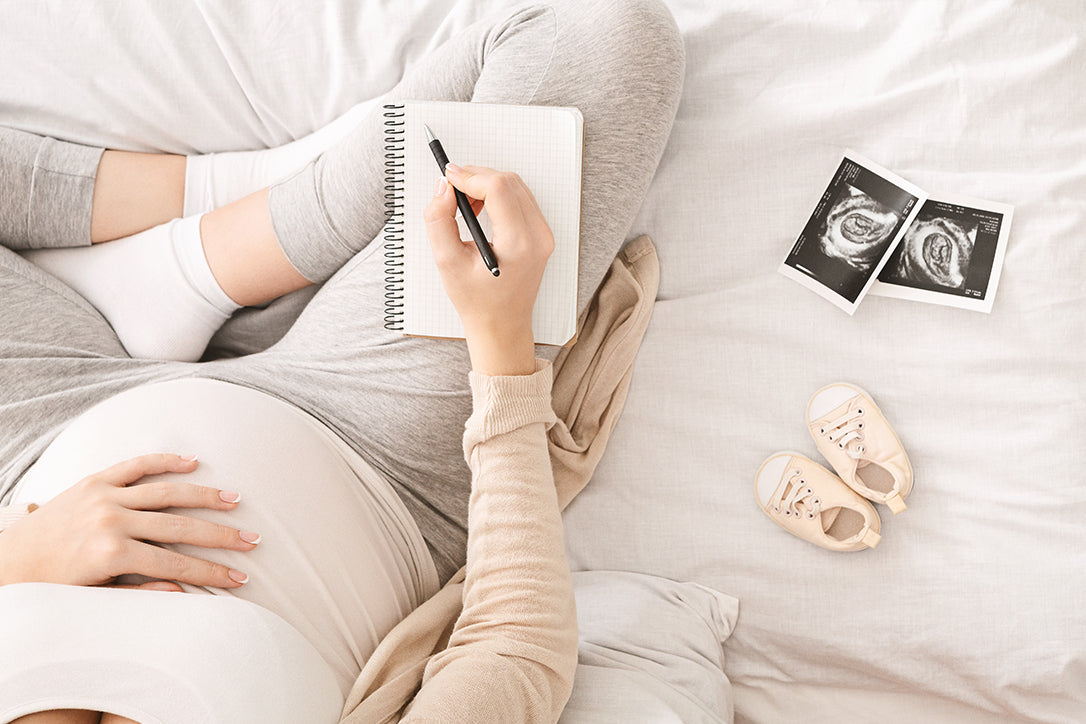 pregnant woman preparing for child birth