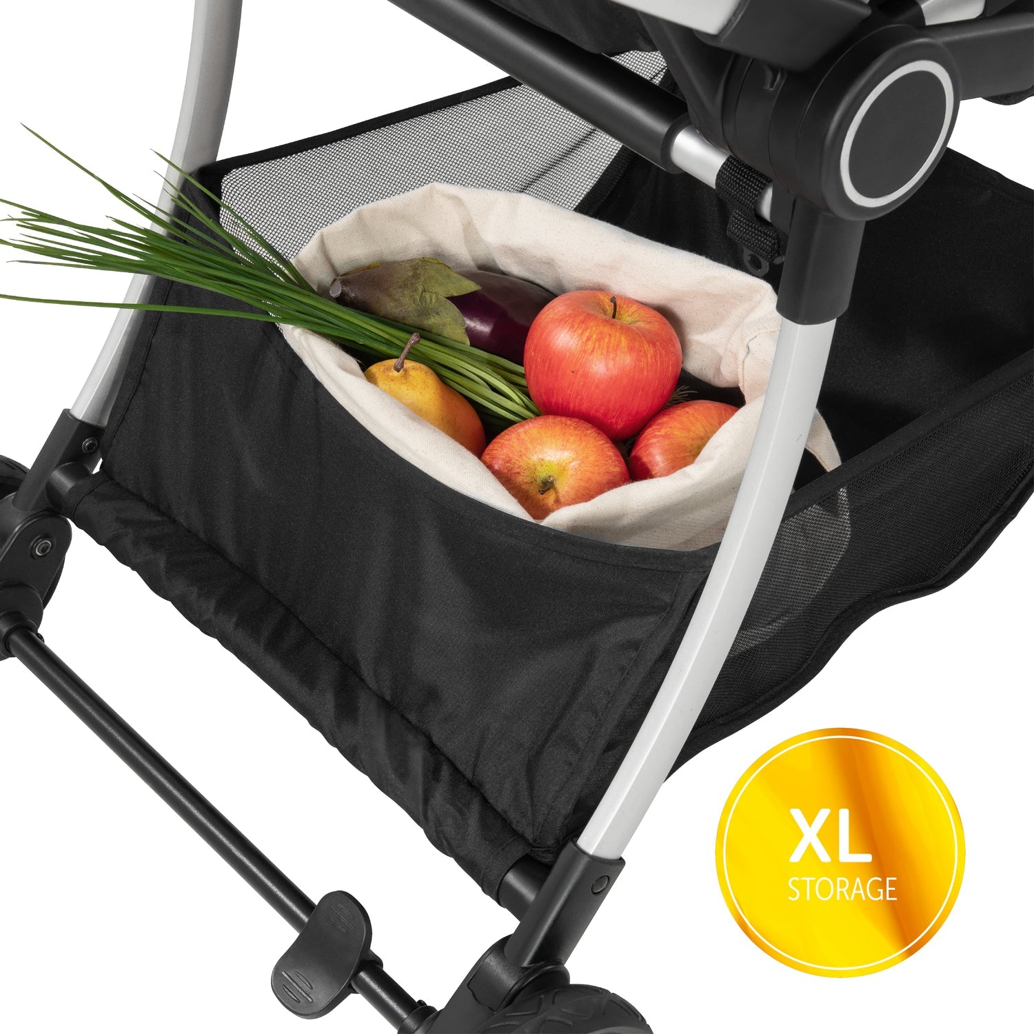 Hauck Eagle Colibri Lightweight City Stroller Black#color_black-melange