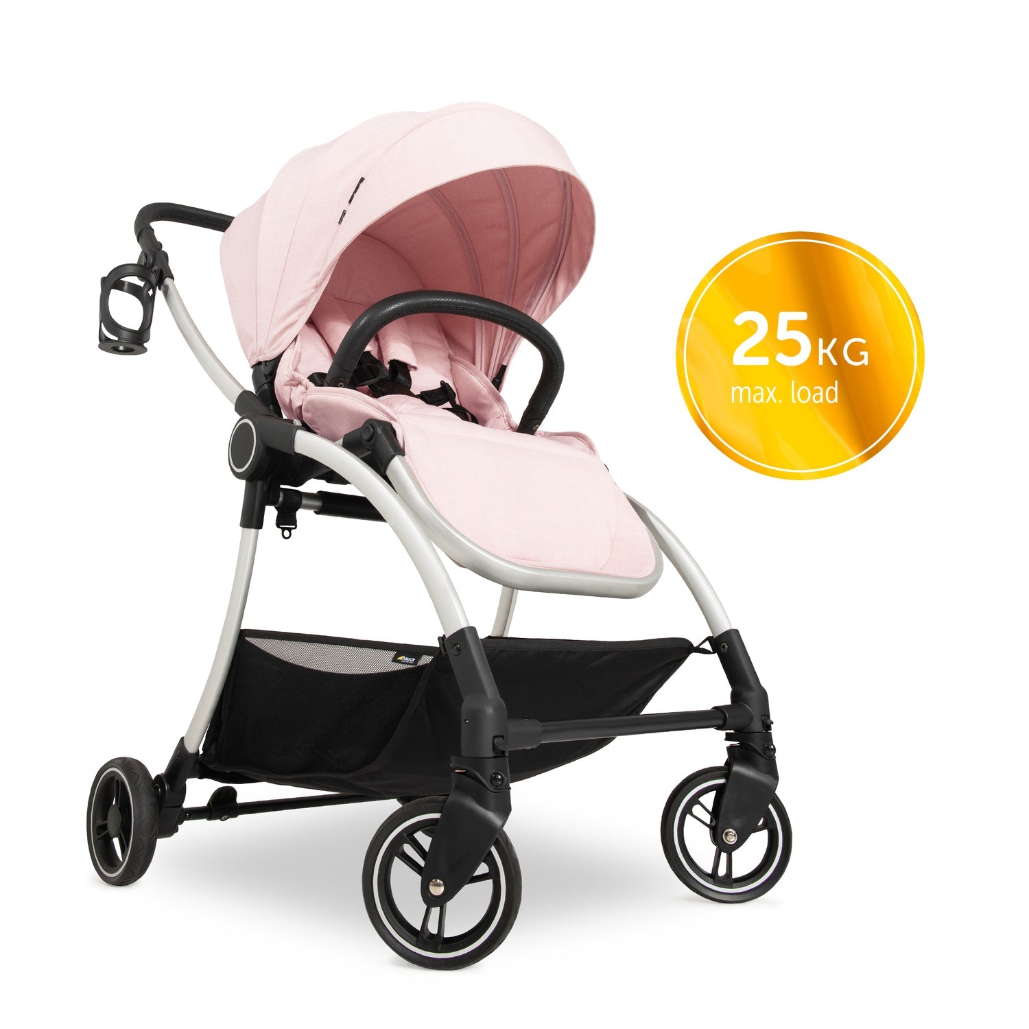 Hauck Eagle Colibri Lightweight City Stroller Pink#color_pink-melange