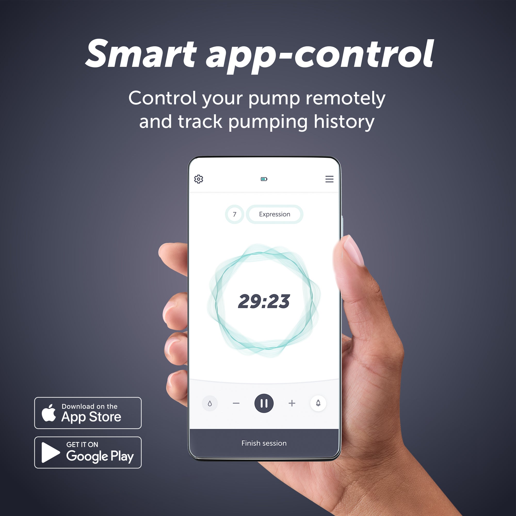 Elvie Stride 2 smart app connectivity and compatibility