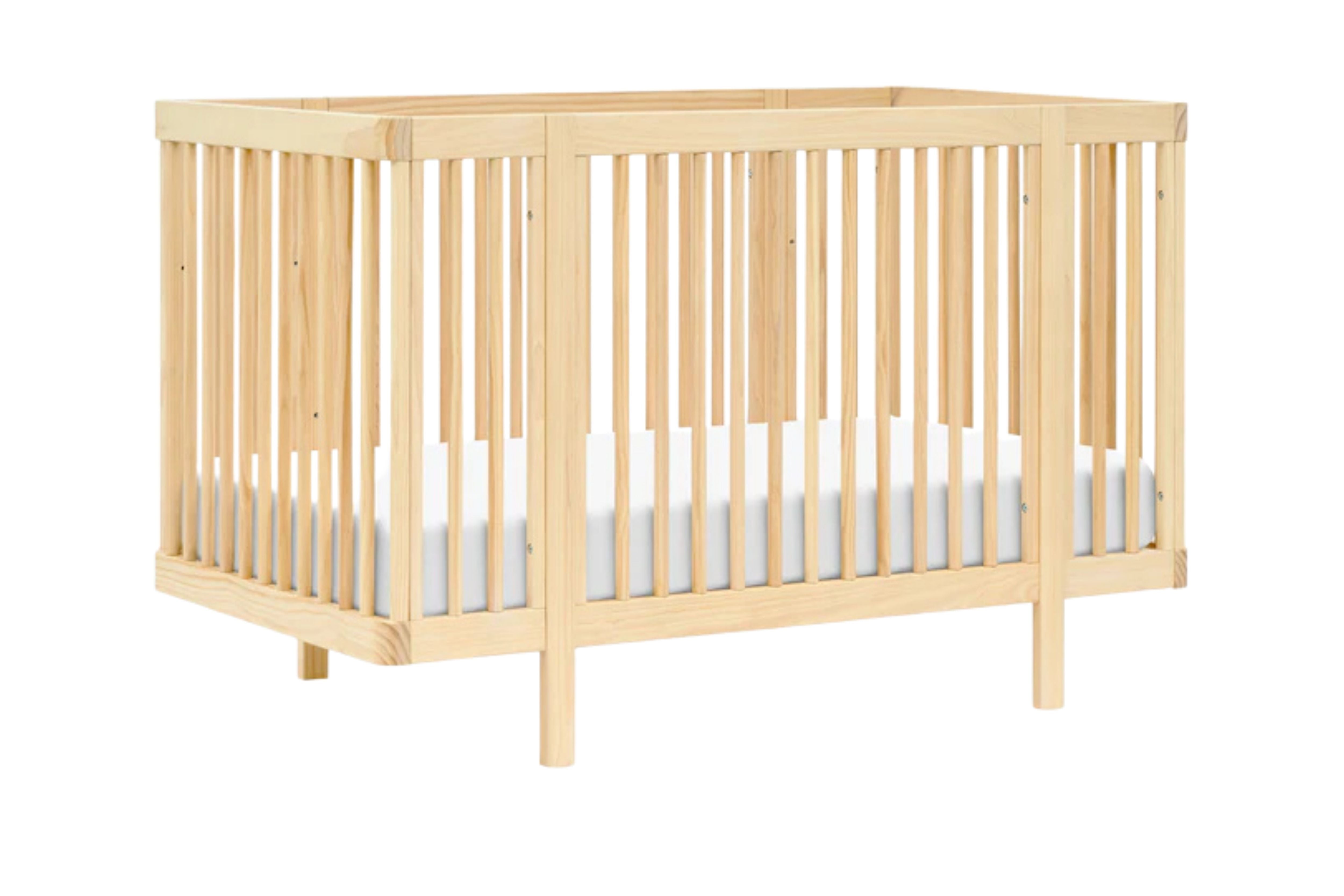 Babyletto blonde pogo 8-in-1-convertible crib full size#color_blonde