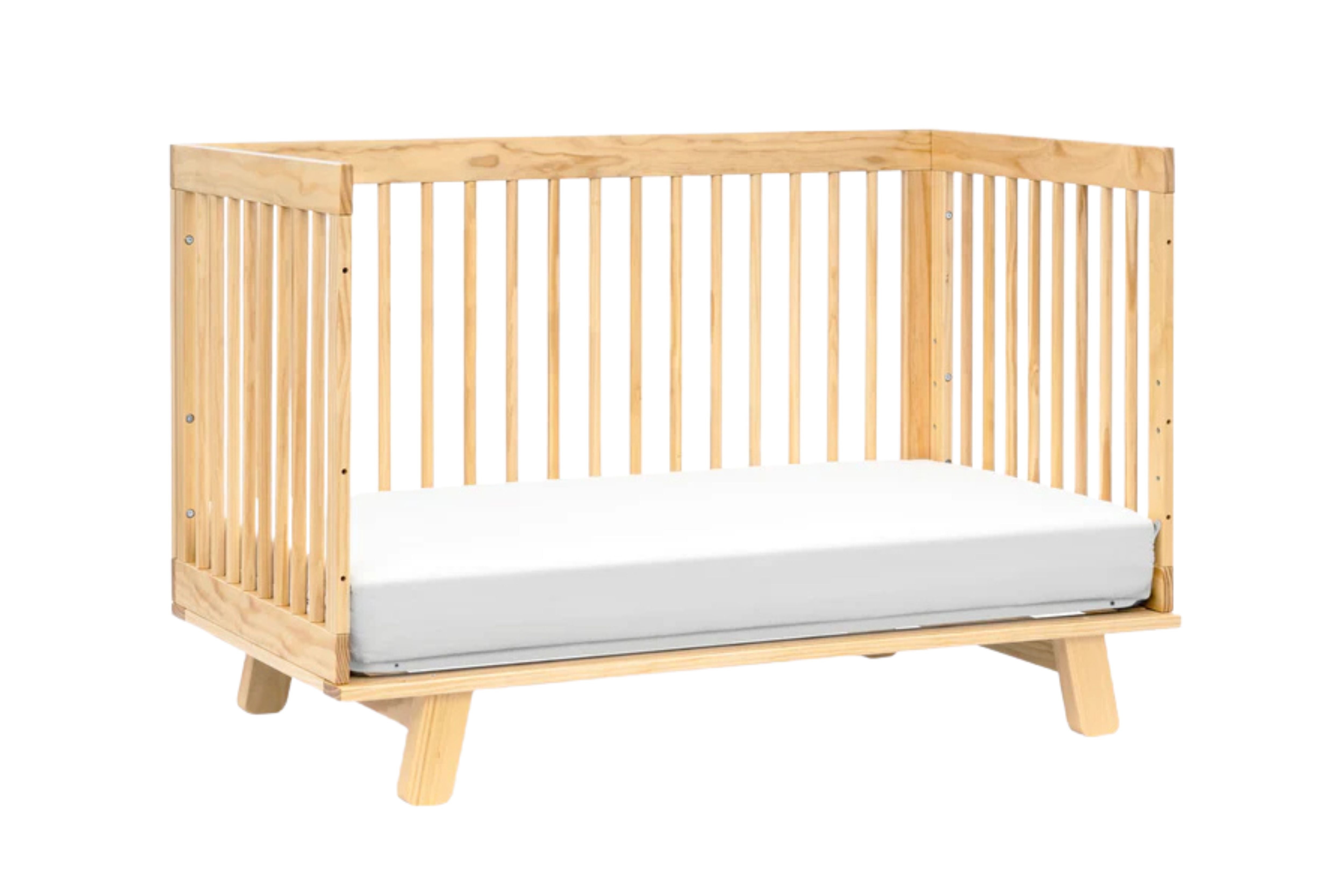 Babyletto Hudson 3 in 1 Convertible Crib with Toddler Bed Conversion Kit