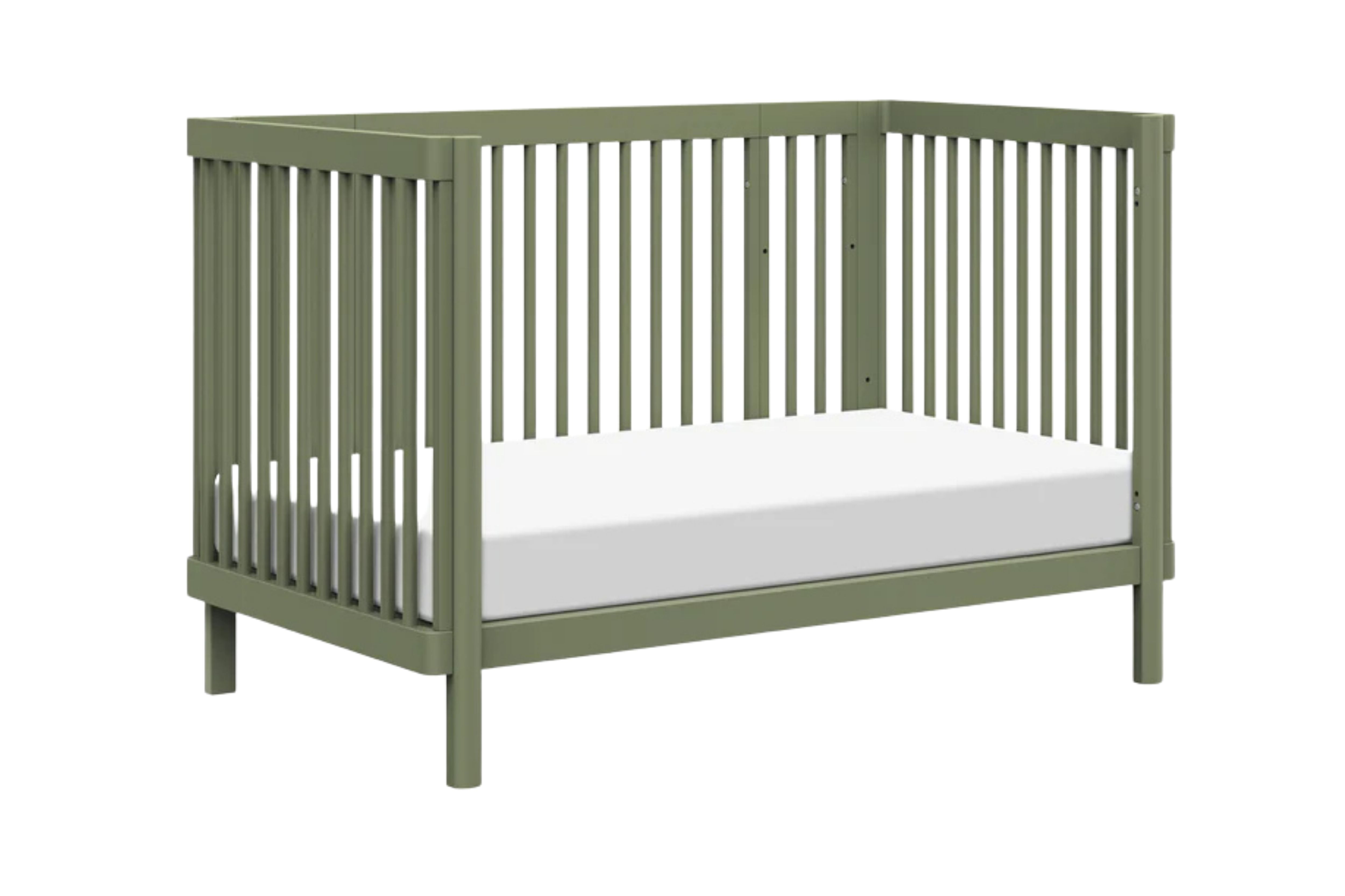 Babyletto olive pogo 8-in-1-convertible crib day bed configuration#color_olive