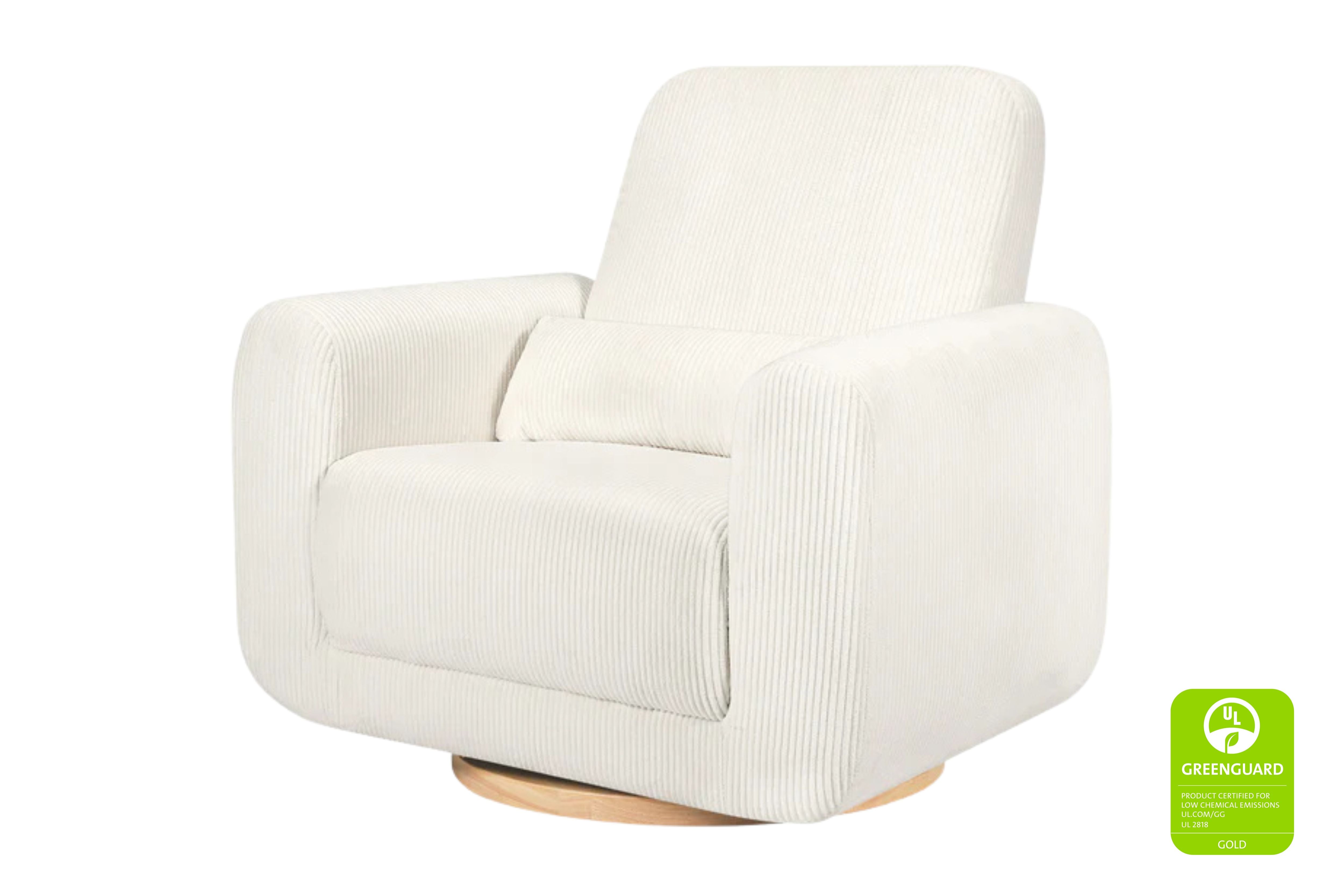 babyletto tuba nursing chair#color_luxe-fabric-ivory-corduroy