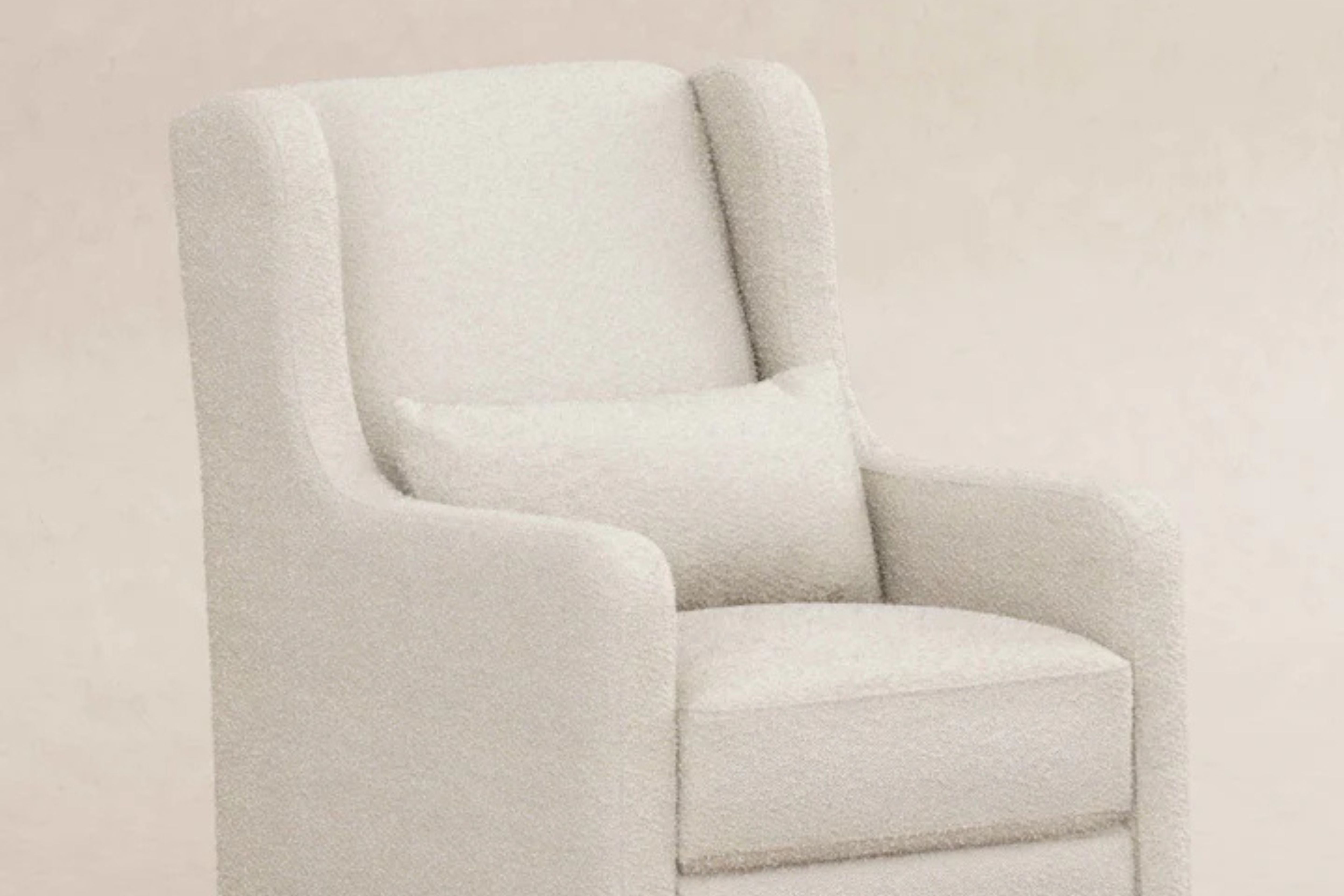 Babyletto wally swivel glider display #color_ivory-boucle