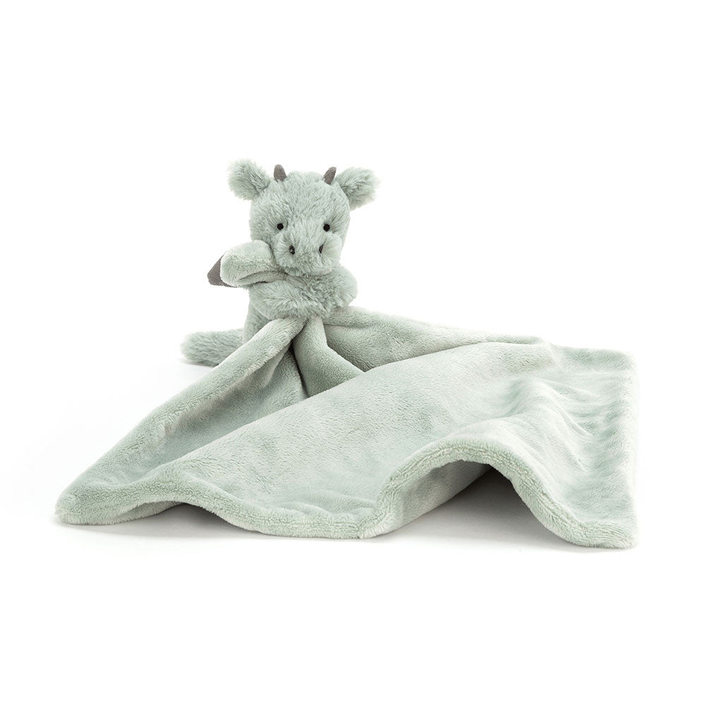 Jellycat Bashful Dragon Soother Unfolded