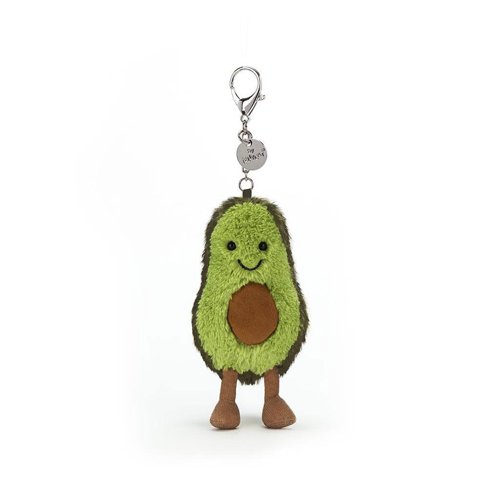 Jellycat Amuseable Avocado Bag Charm Front