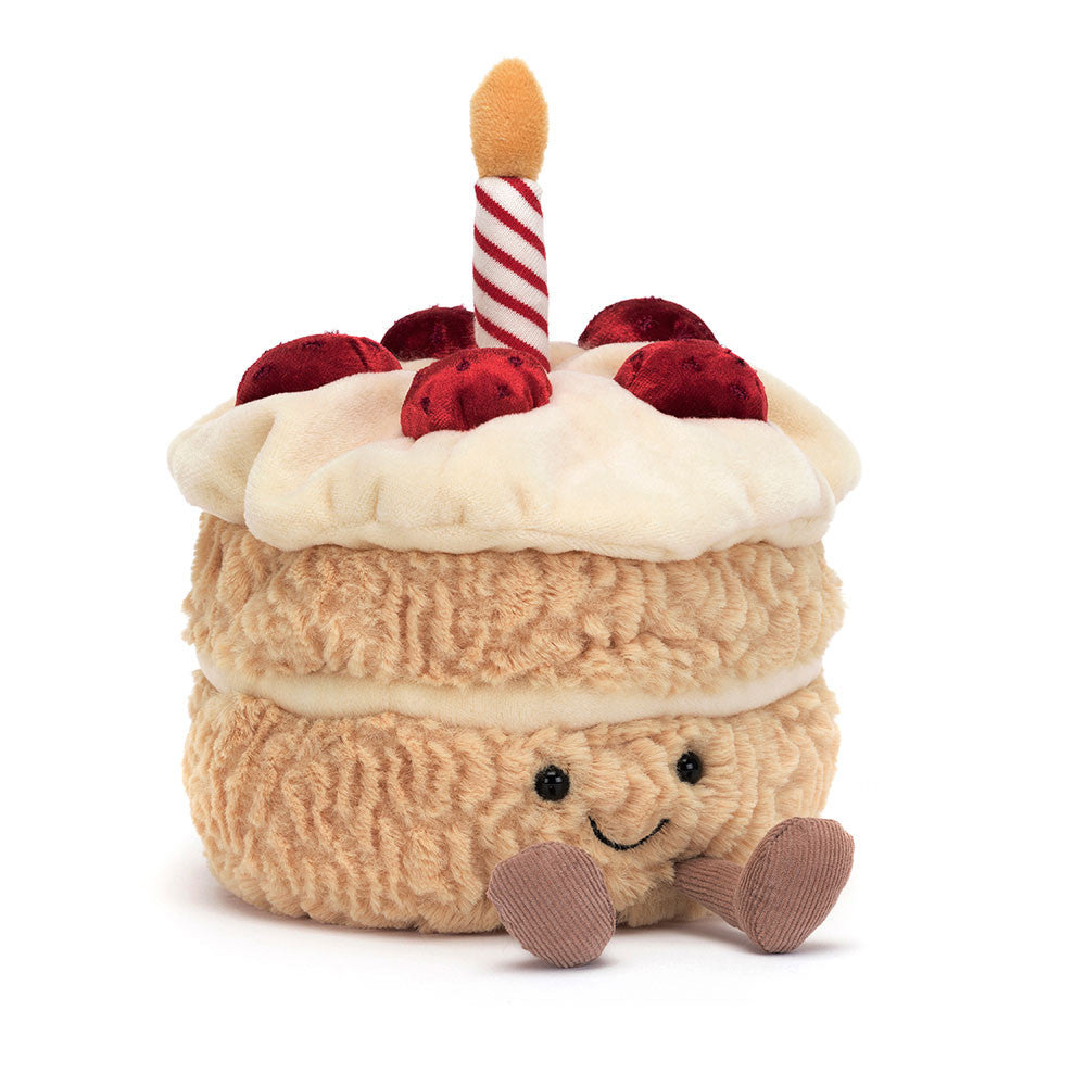 Jellycat Amuseable Birthday Cake Front