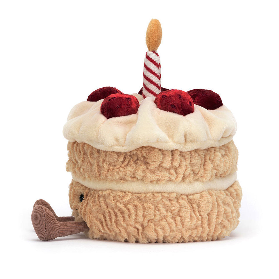 Jellycat Amuseable Birthday Cake Side