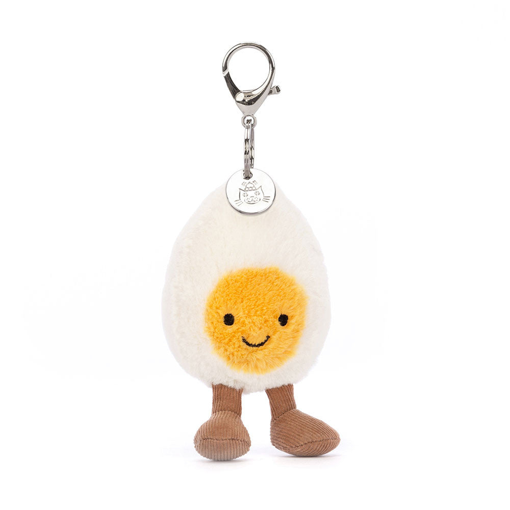 jellycat amuseable happy boiled egg bag charm