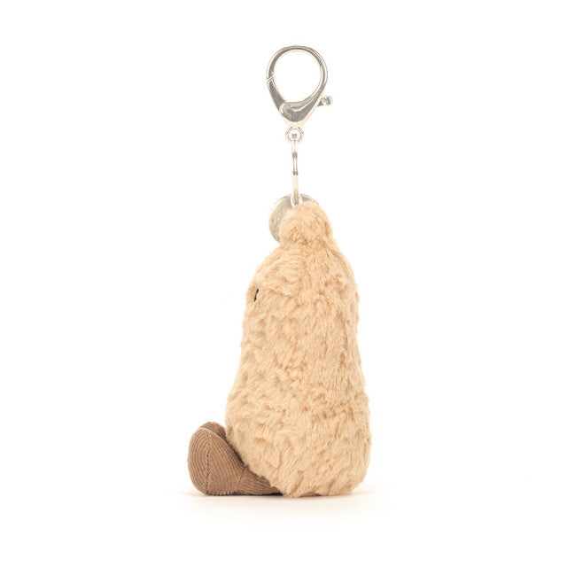 Jellycat Amuseable Peanut Bag Charm Side