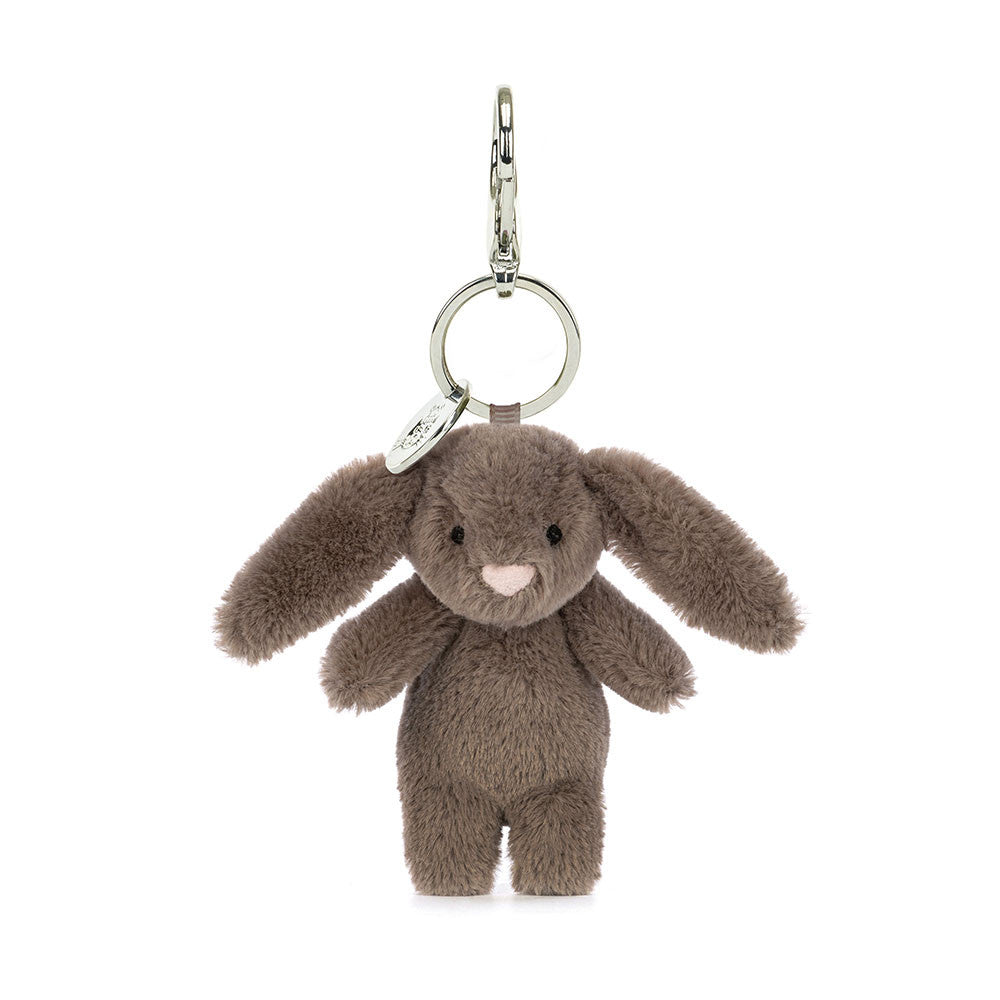 Jellycat Bashful Bunny Truffle Bag Charm Front