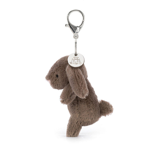 Jellycat Bashful Bunny Truffle Bag Charm Side