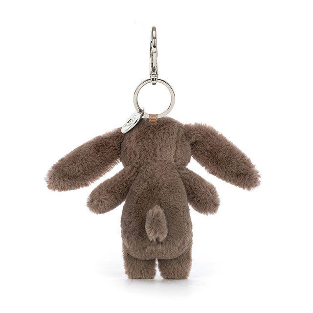 Jellycat Bashful Bunny Truffle Bag Charm Back