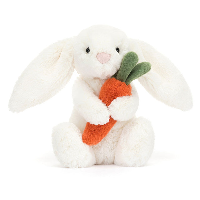 Jellycat Bashful Carrot Bunny Little Front