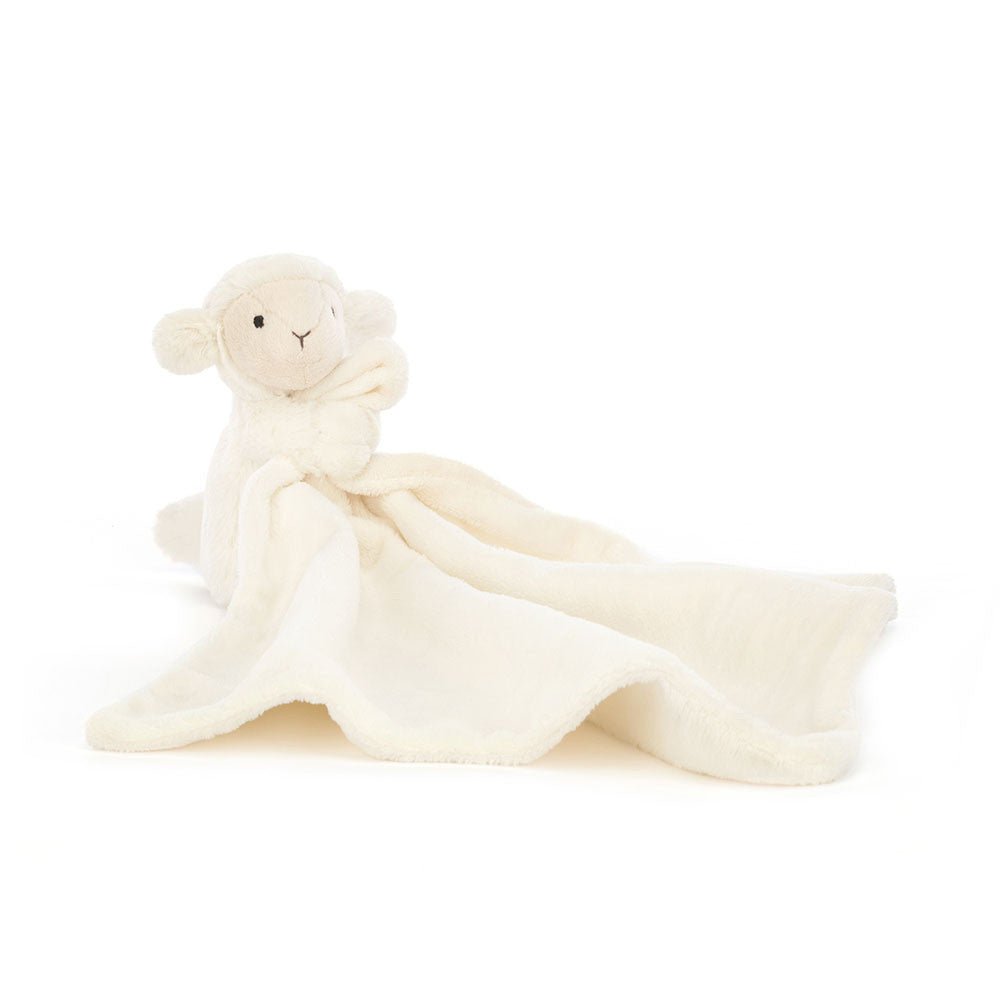 Jellycat Bashful Lamb Soother untied