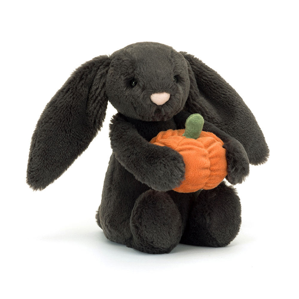 Jellycat Bashful Pumpkin Bunny Little Angled