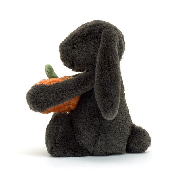 Jellycat Bashful Pumpkin Bunny Little Side