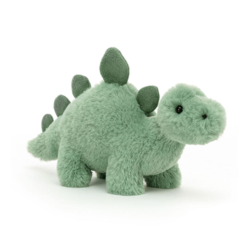 Jellycat Fossilly Stegosaurus Mini front view