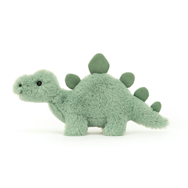 Jellycat Fossilly Stegosaurus Mini side view