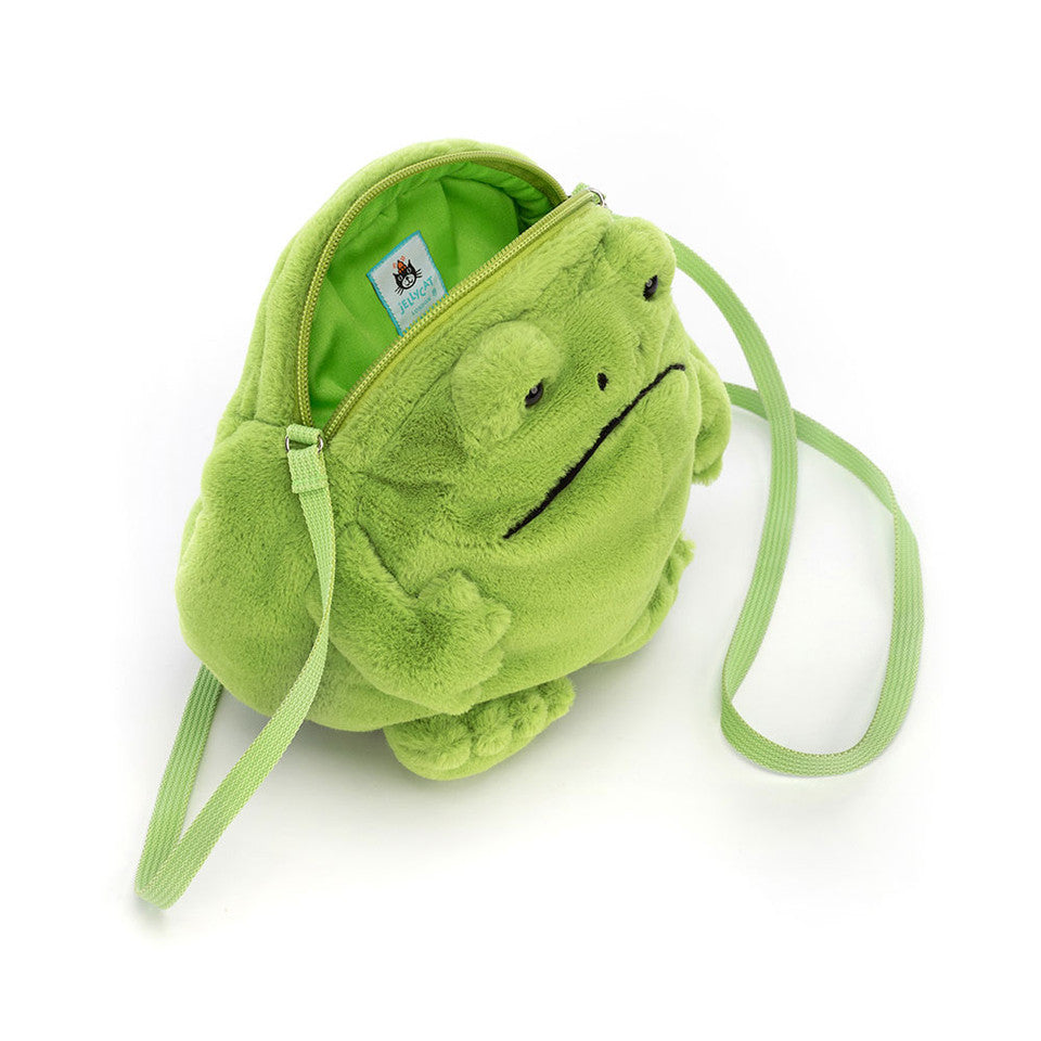 Jellycat Ricky Rain Frog Bag Top