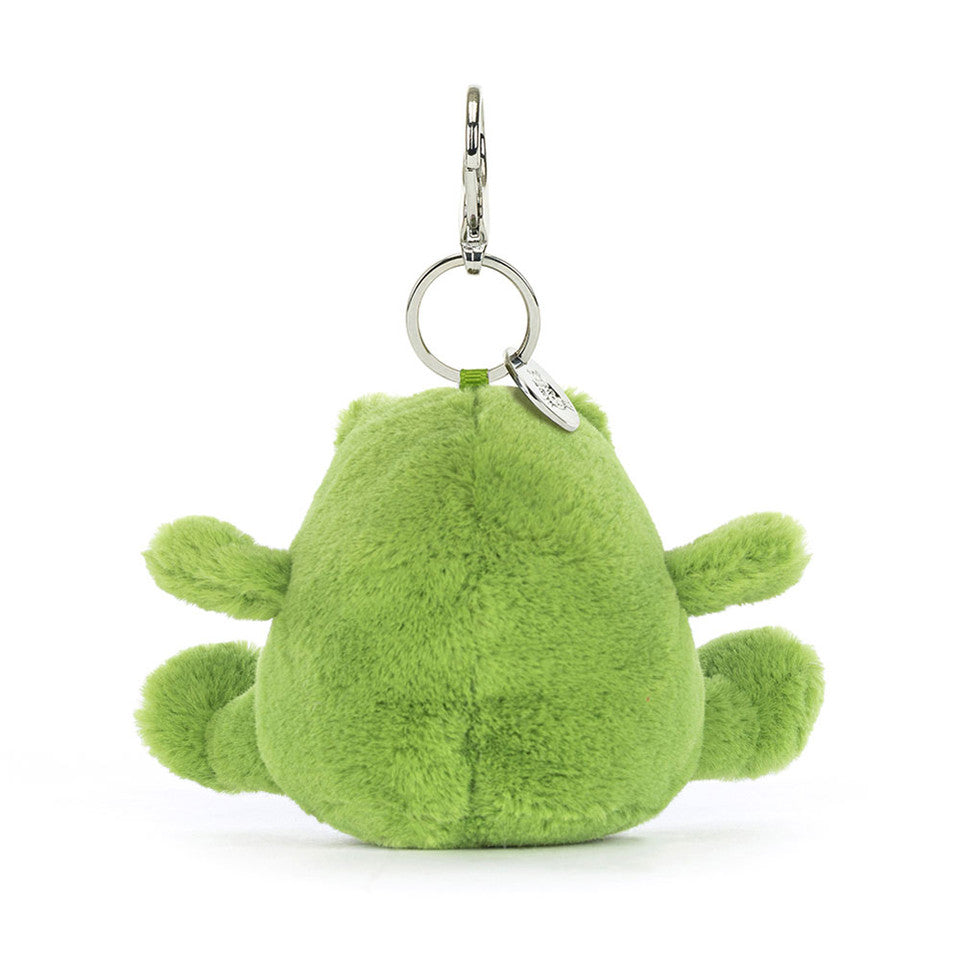 Jellycat Ricky Rain Frog Bag Charm back