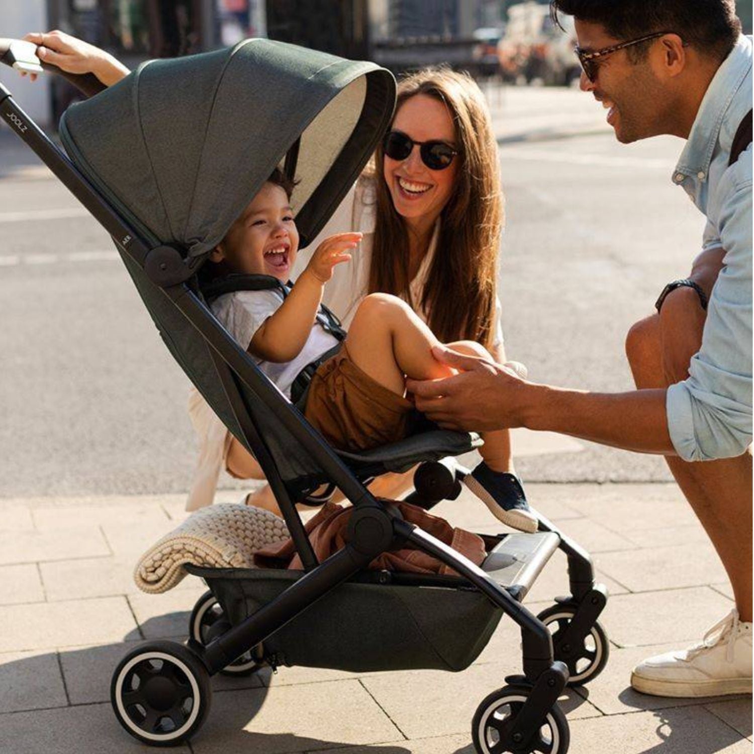 Joolz Aer+ Lightweight Travelsystem Stroller Spaceblack#color_joolz-space-black