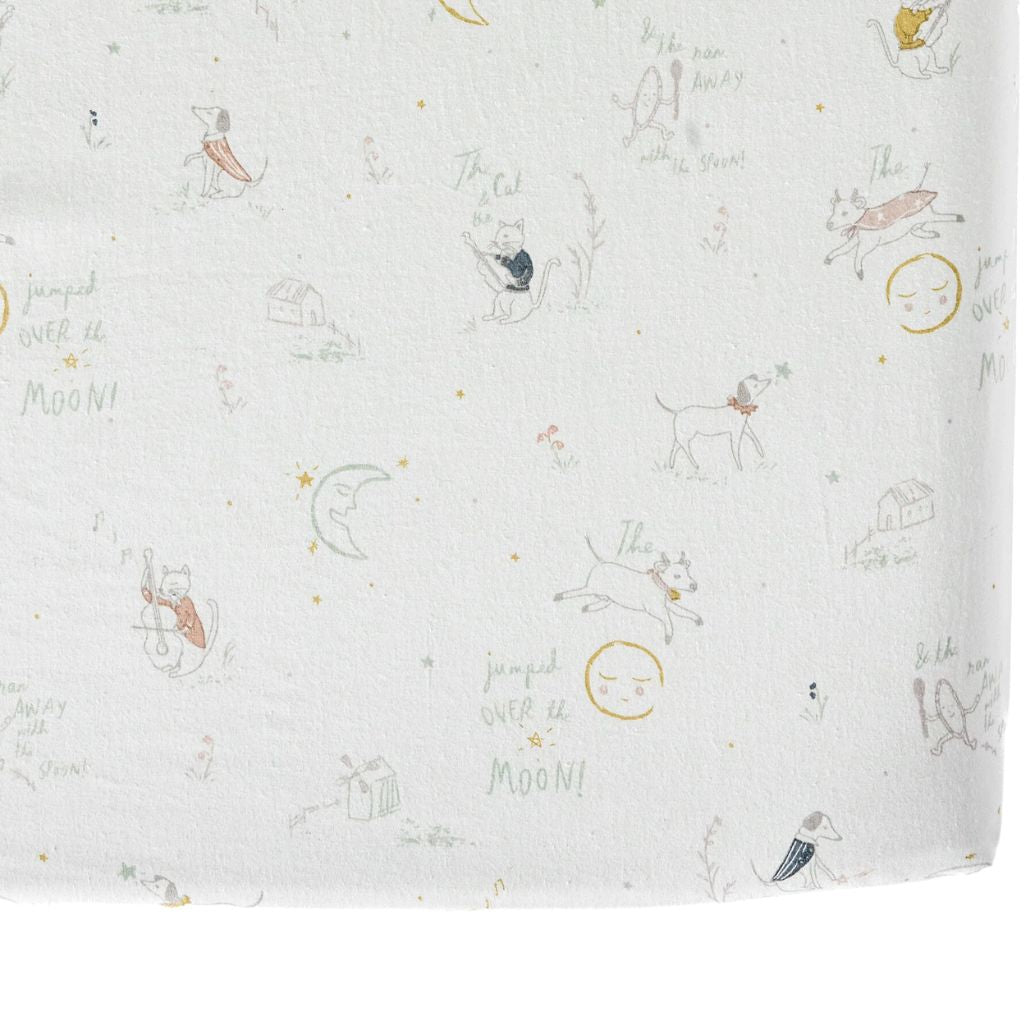 Pehr Over the Moon crib sheet