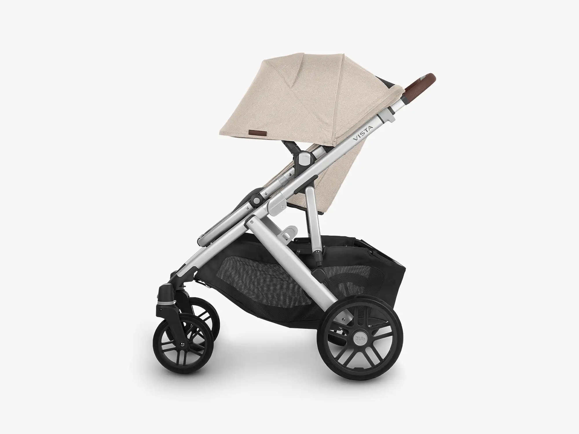 uppababy vista 2 single to double convertible stroller declan side