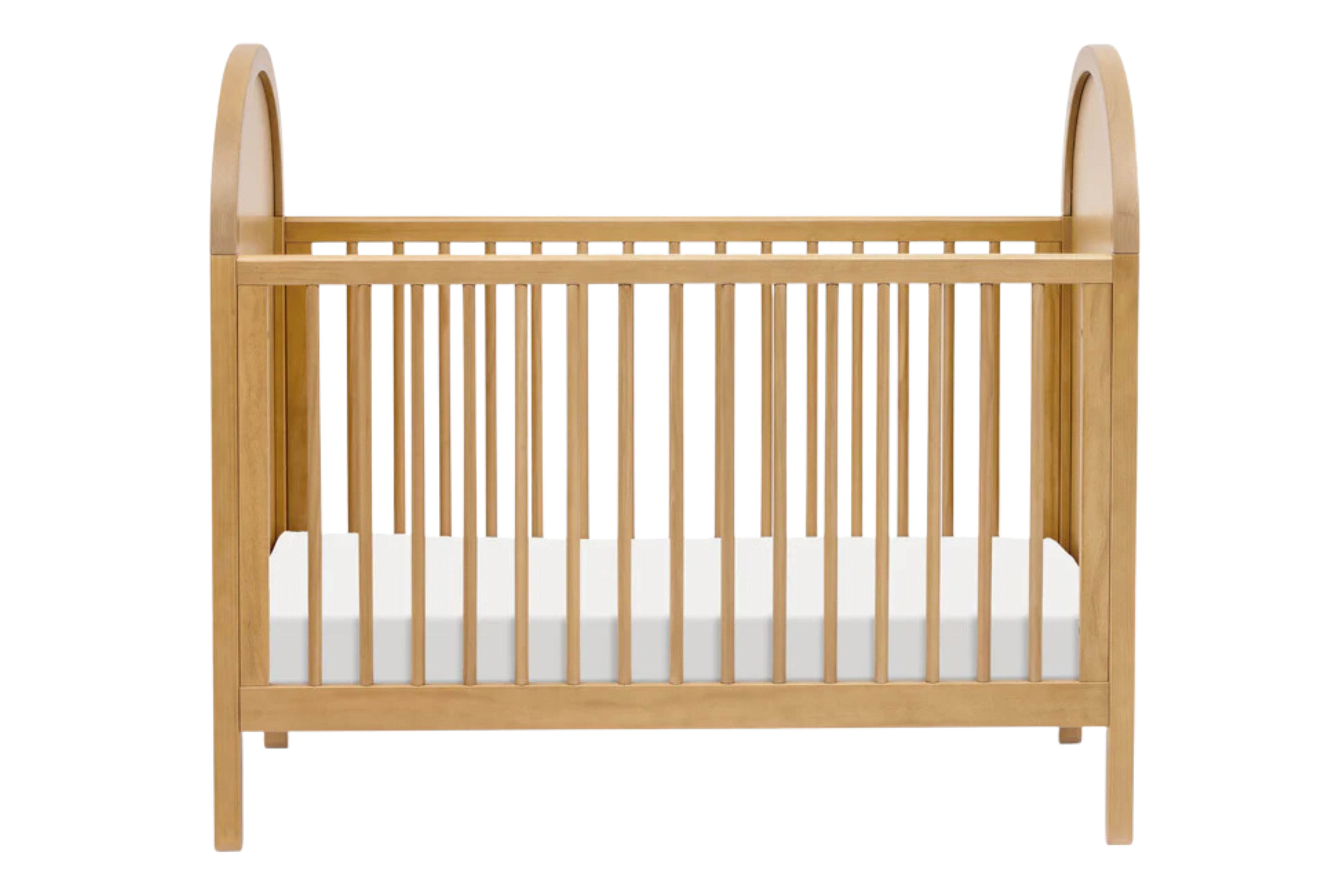 Babyletto Bondi Convertible Crib In Honey with natural cane#color_honey-with-natural-cane