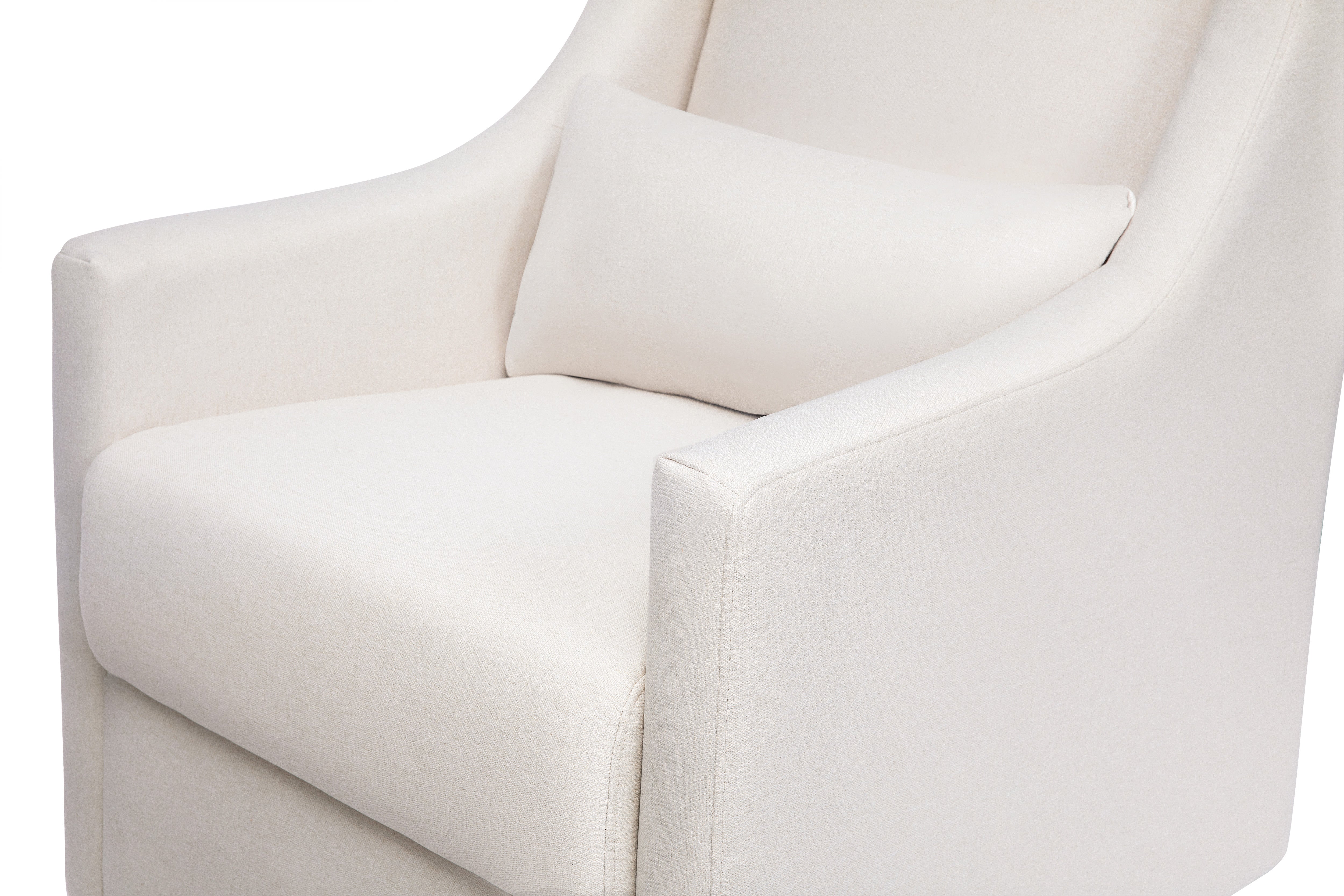 babyletto toco nursing chair with ottoman#color_performance-cream-eco-weave