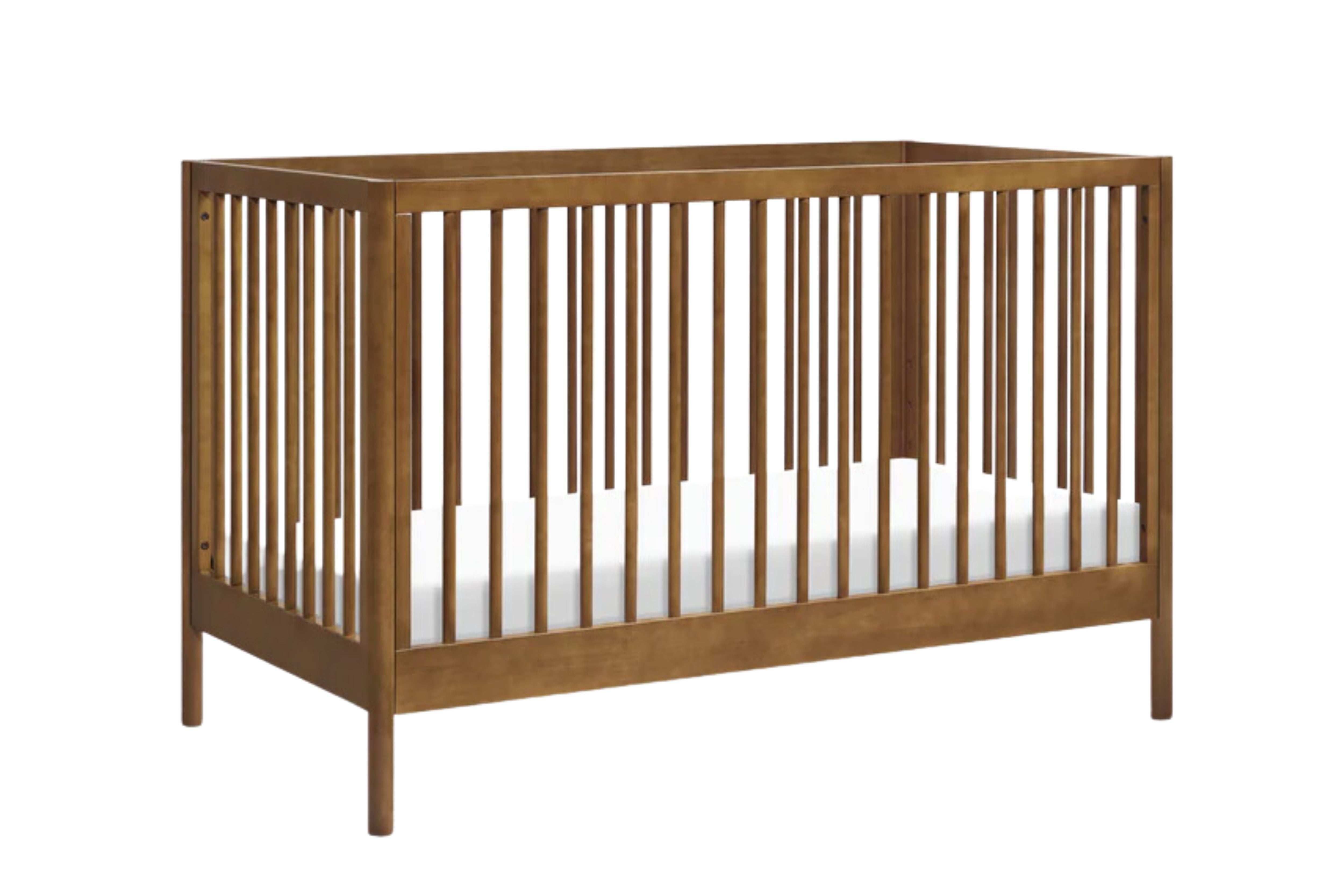 DaVinci Birdie 3-in-1 Convertible Crib #color_walnut