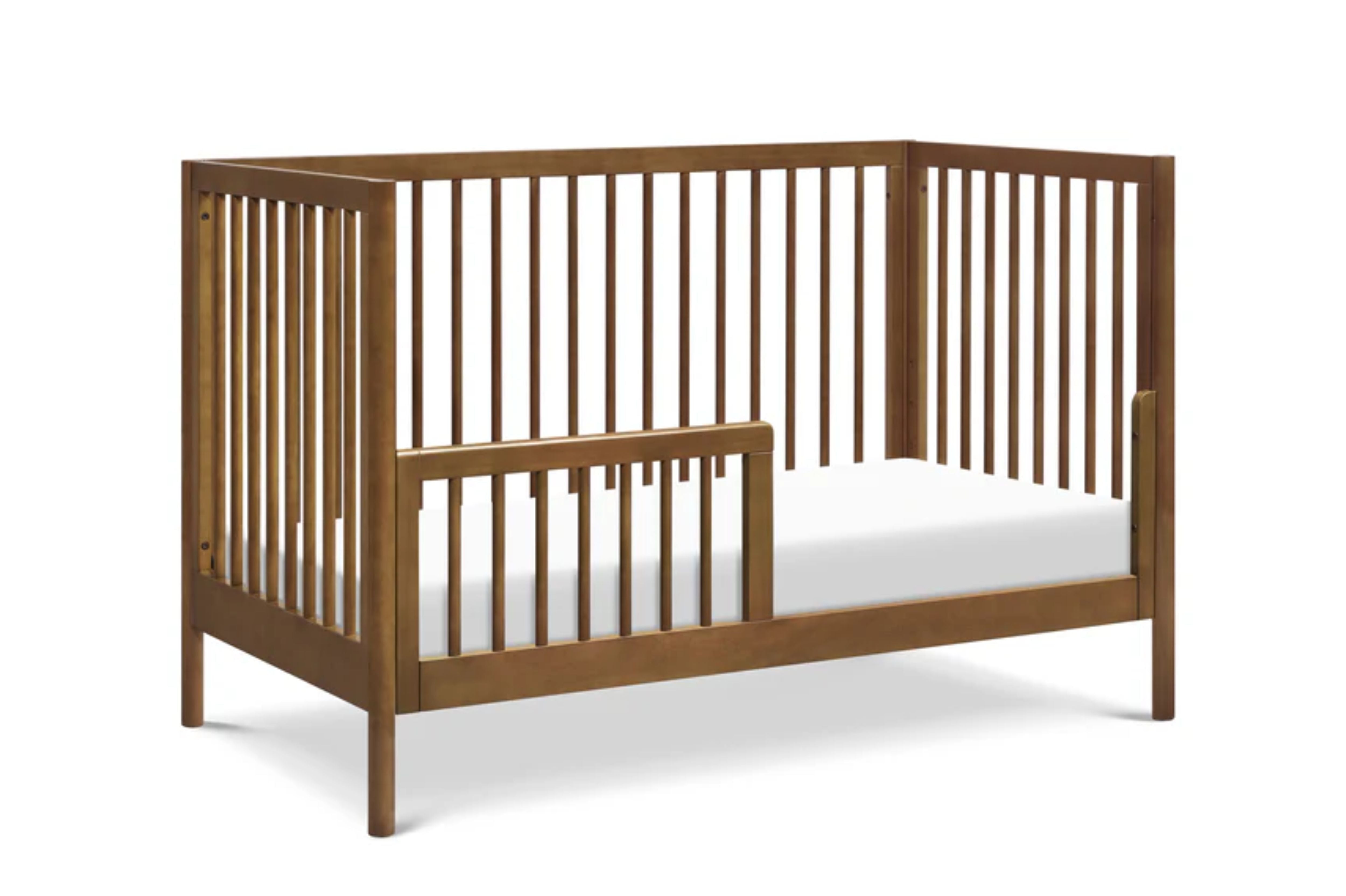 DaVinci Birdie 3-in-1 Convertible Crib #color_walnut