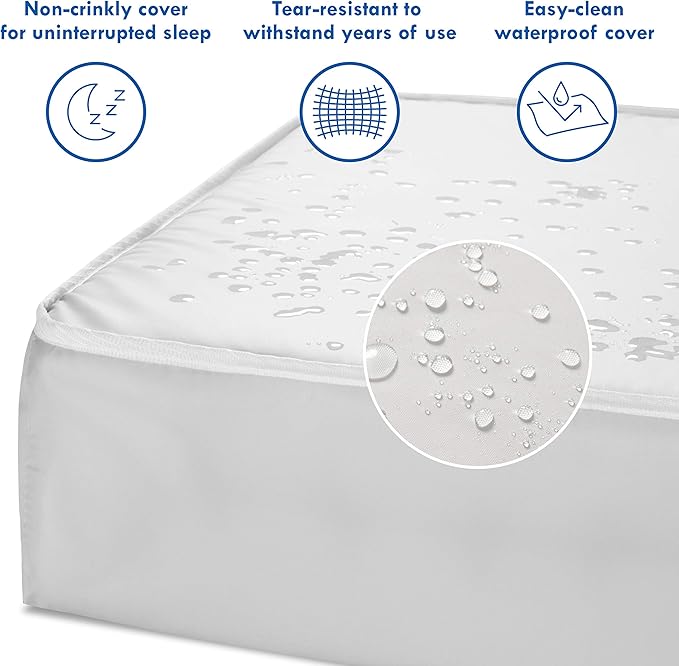 davinci deluxe coil crib mattress details 1