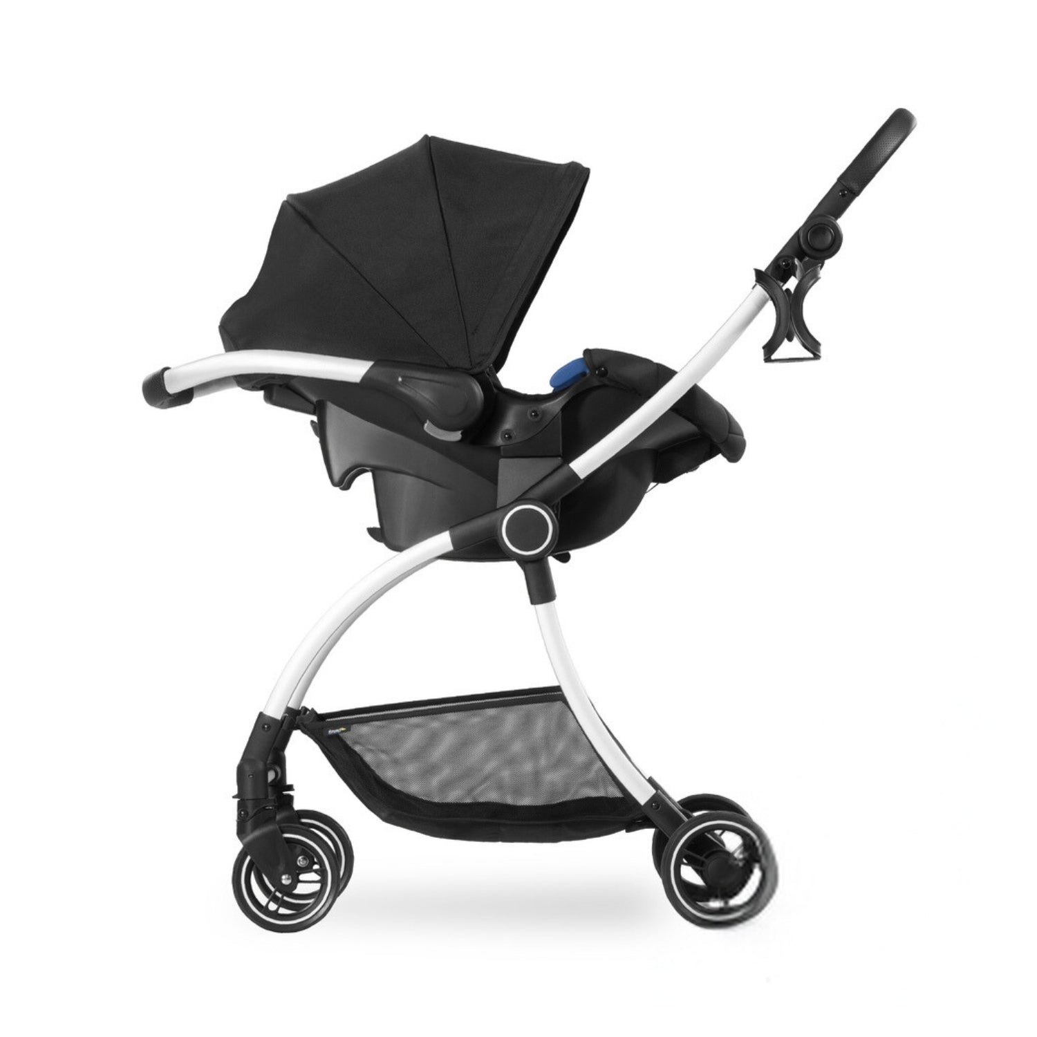 Hauck Eagle Colibri Lightweight City Stroller Black#color_black-melange