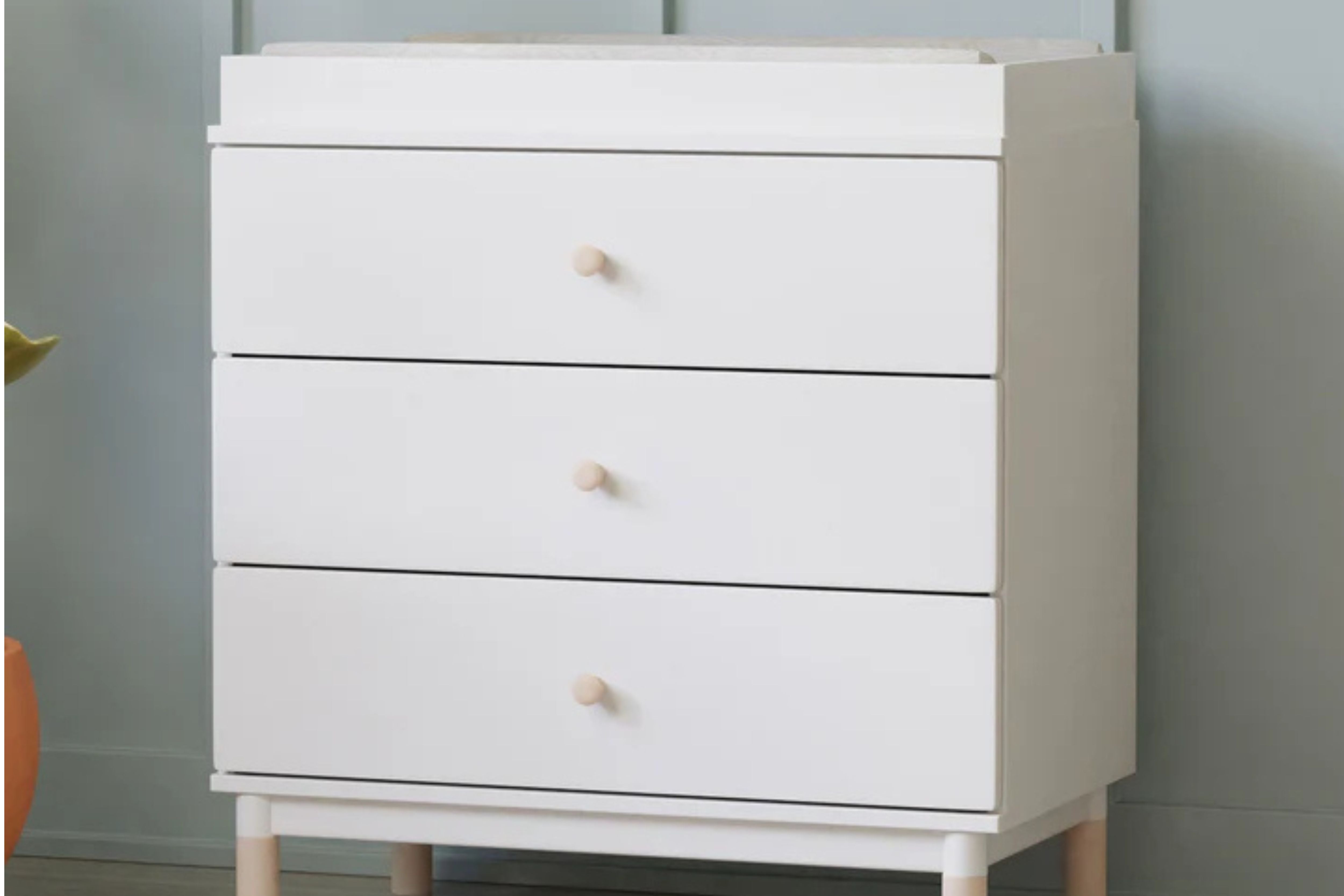 Babyletto Gelato 3-Drawer Dresser White#color_white