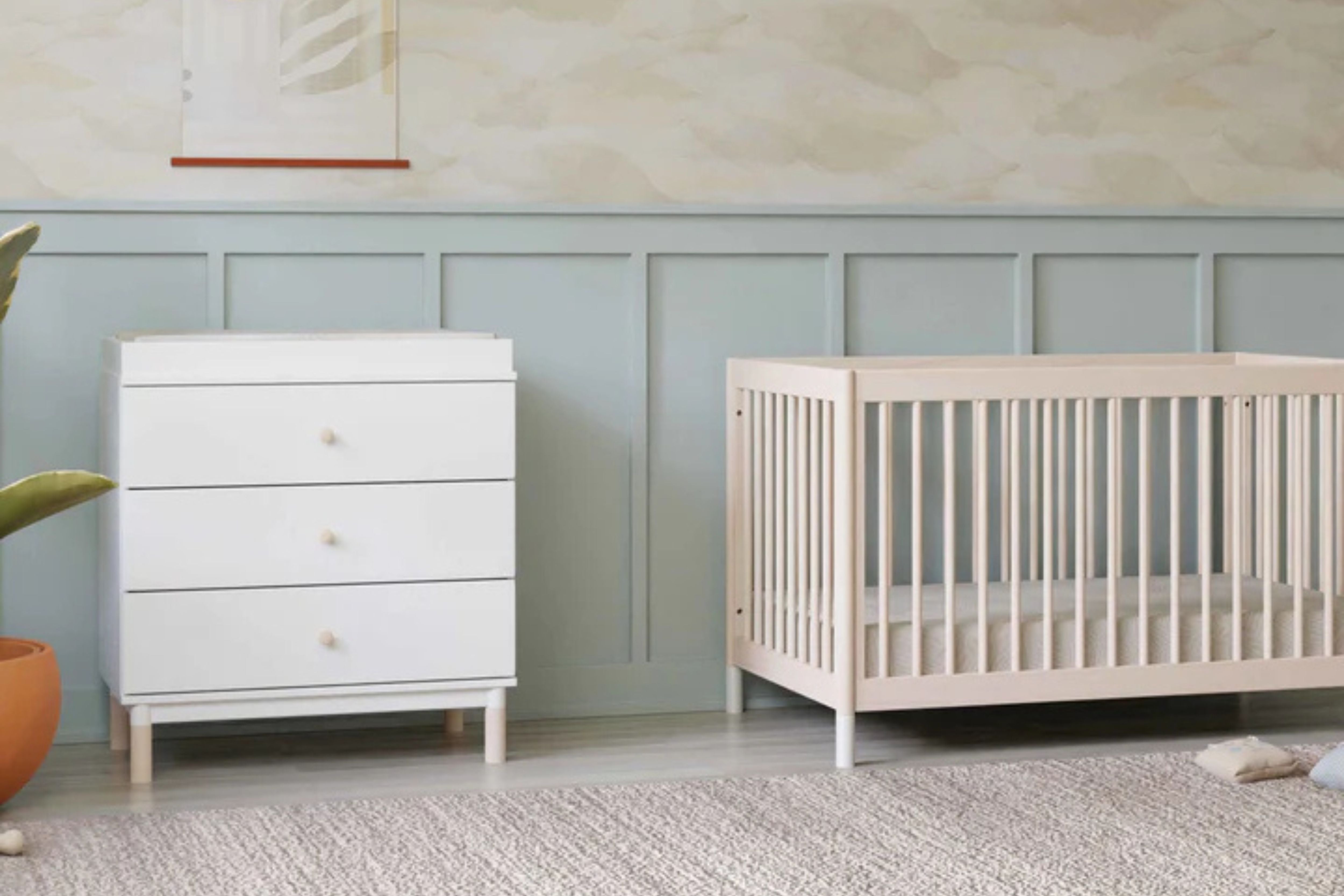 Babyletto Gelato 3-Drawer Dresser White#color_white