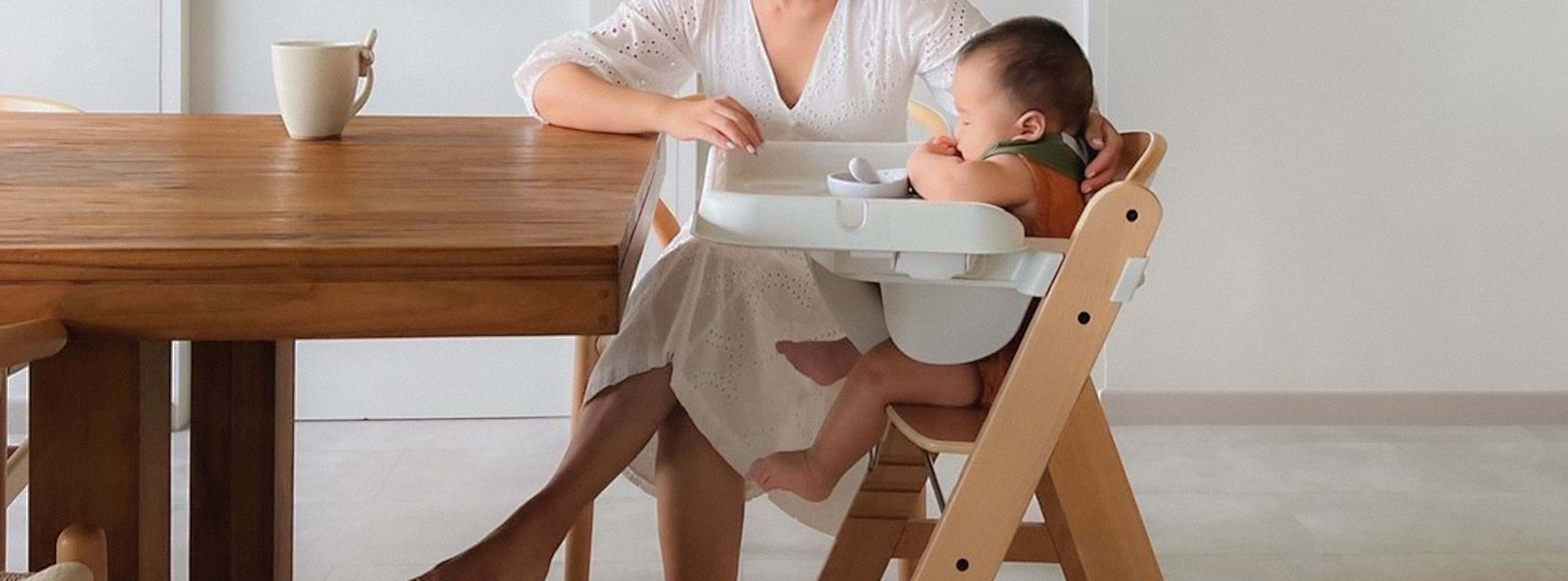 Ergonomic high chair discount baby