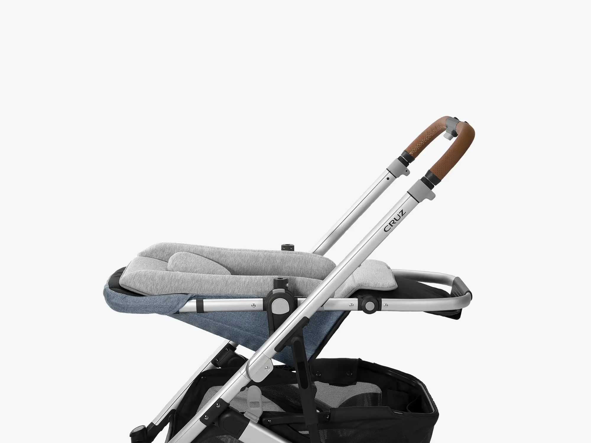 uppababy infant snug seat side view