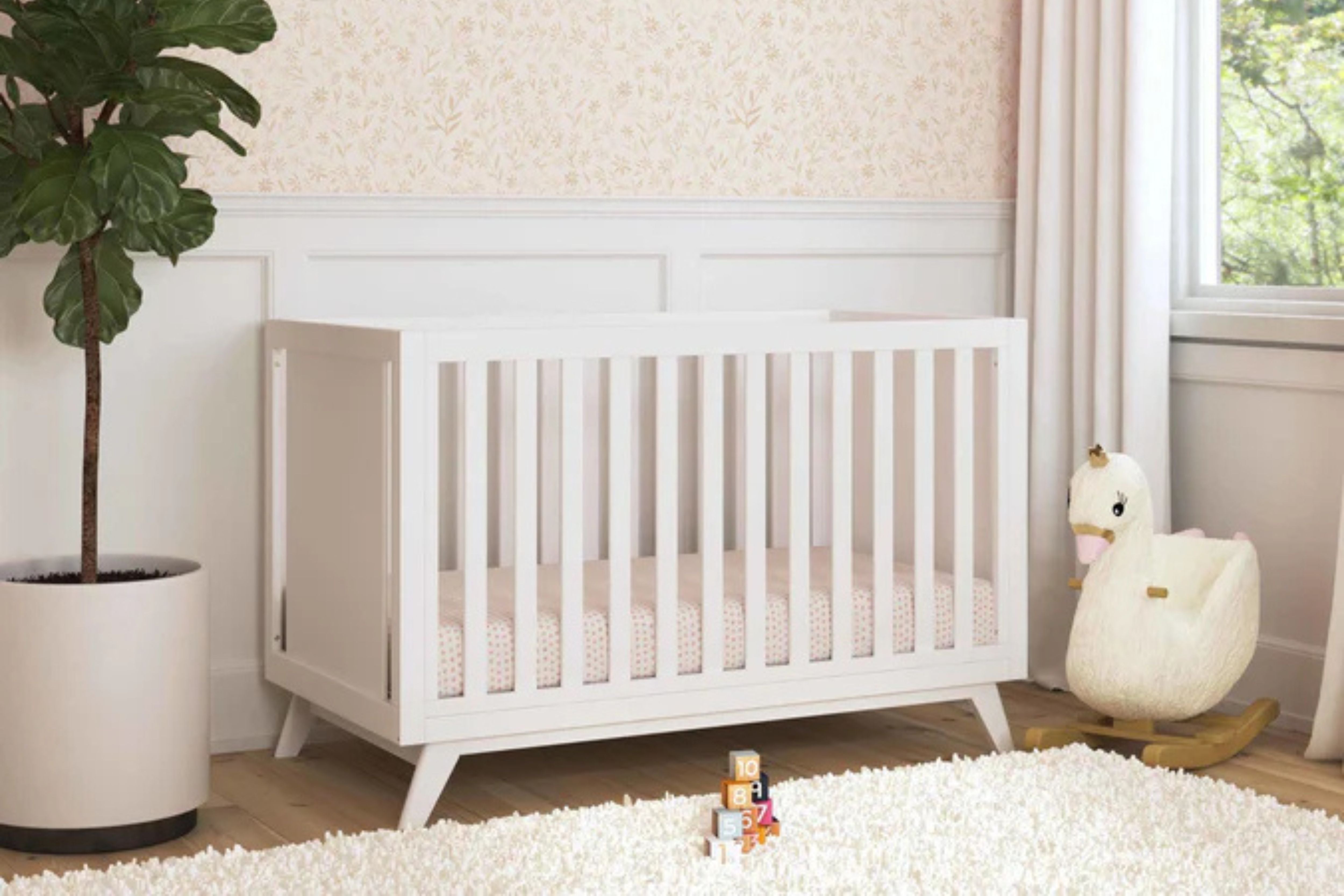 DaVinci Baby Otto 3-in-1 convertible Crib White#color_white