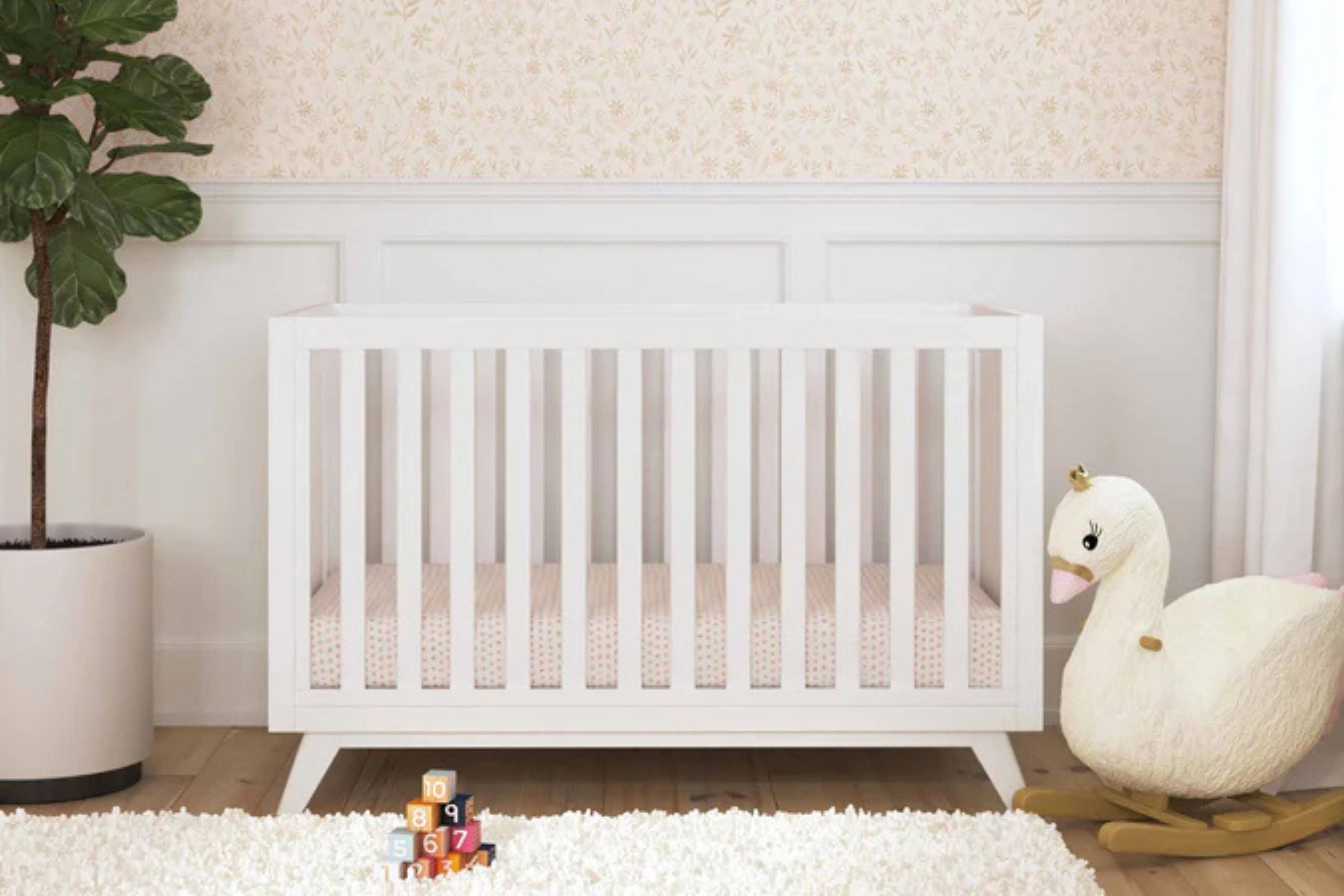 DaVinci Baby Otto 3-in-1 convertible Crib White#color_white