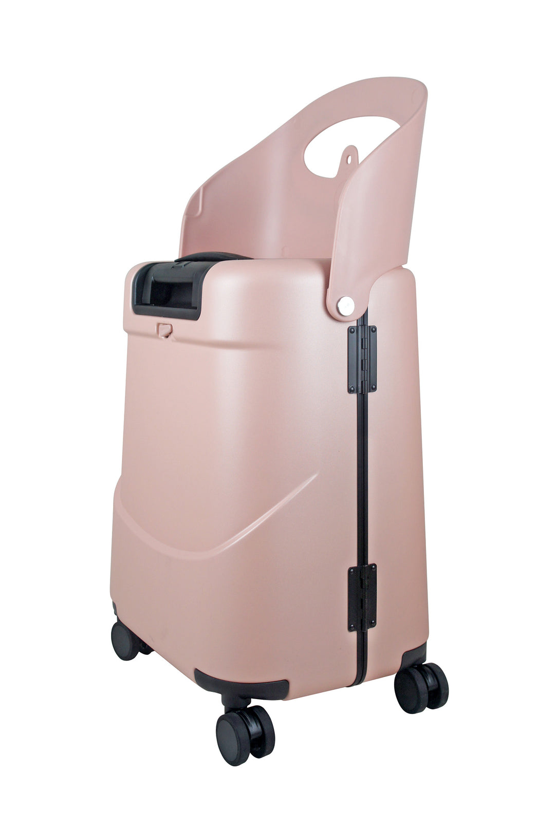 miamily luggage 18 inch dusty pink