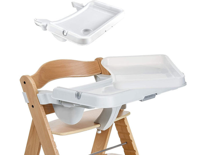 hauck alpha high chair with feeding tray -attachment