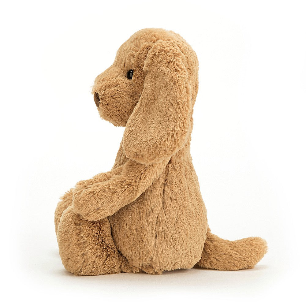 jellycat bashful toffee puppy side